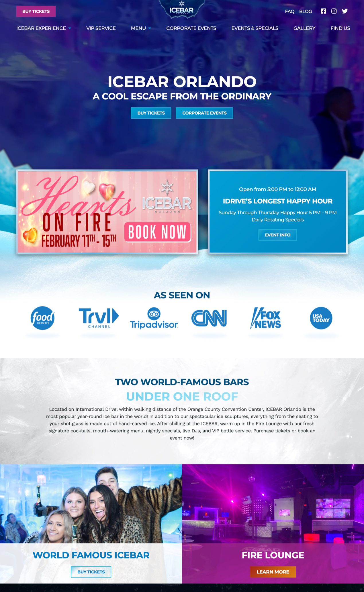 Icebar mockup
