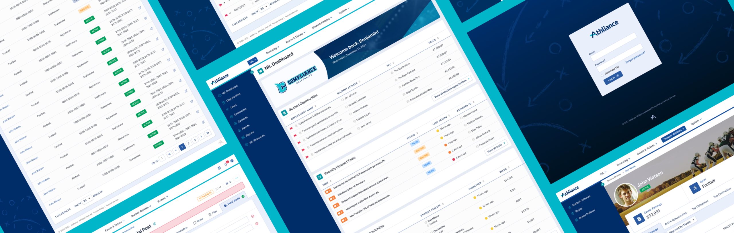 Athliance development images